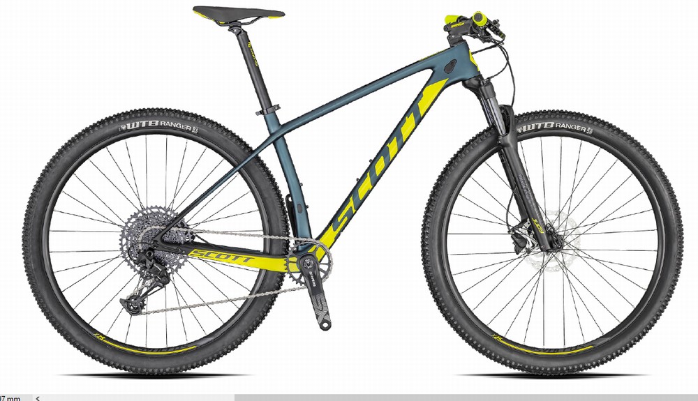 bicicletta scott scale 940 cobalt yellow