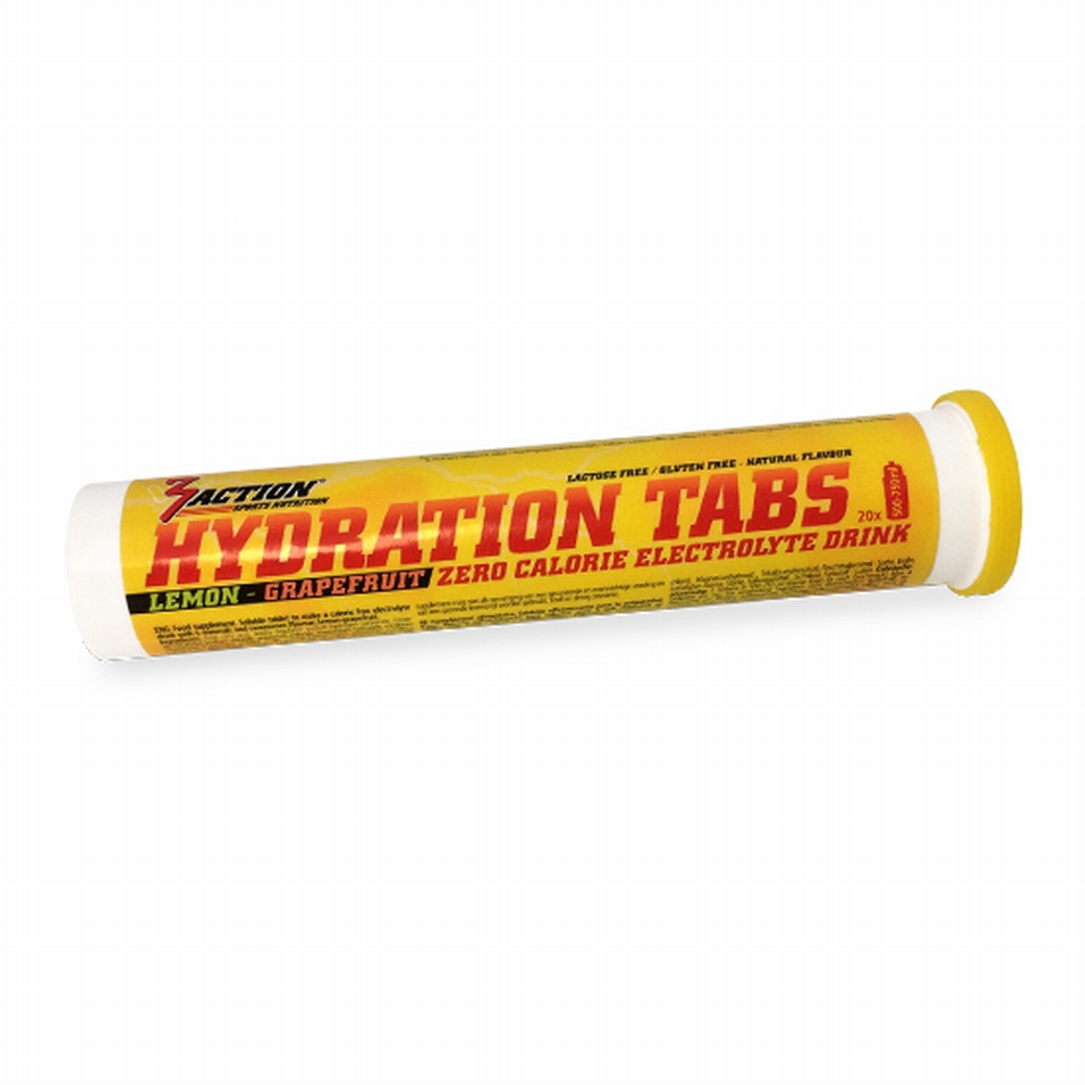 3 ACTION hydration tabs lemon